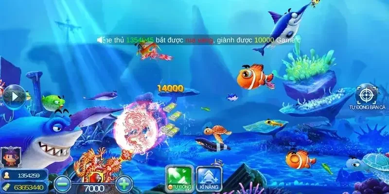 Luật chơi game bắn cá 5 sao đơn giản