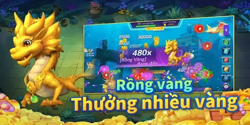 Bắn cá Rồng cực hấp dẫn